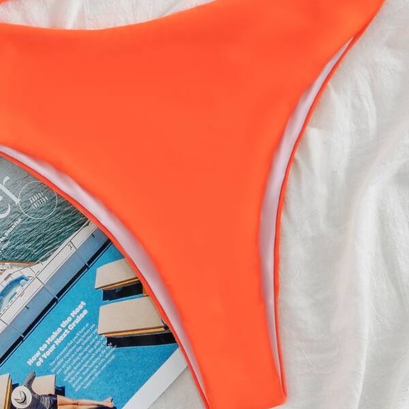 Boho White Cut out One Piece Monokini Cheeky Swim Beach - Picture 8 of 10